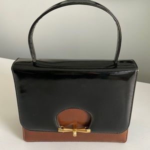Nicholas Reich Purse Black and Brown